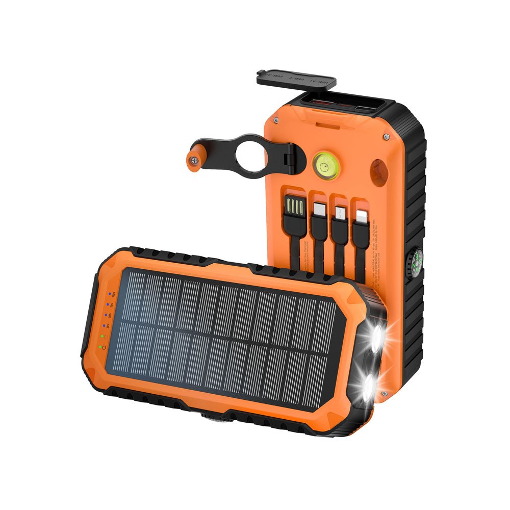 20000mAh Handcrank Solar Power Bank - Image 4