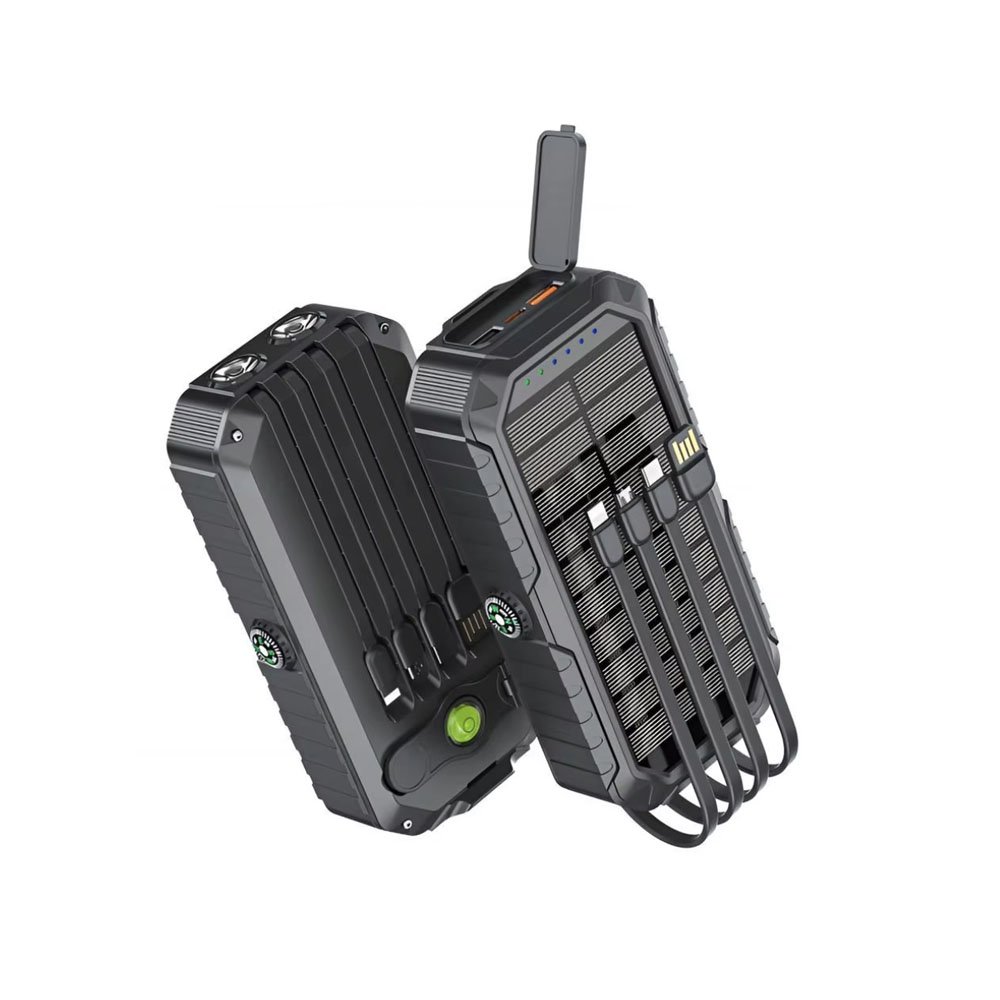 20000mAh Handcrank Solar Power Bank - Image 7
