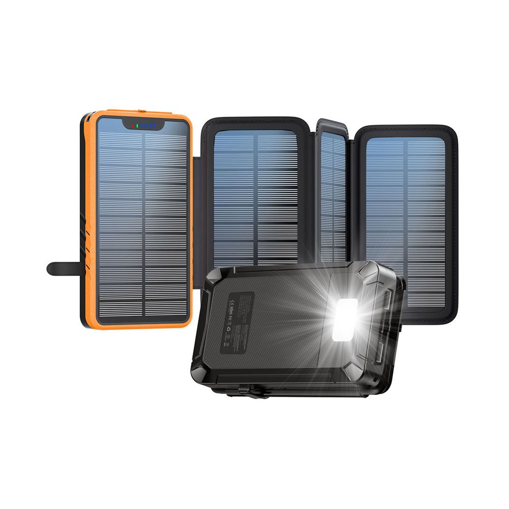 20000mAh Folding Solar Power Bank - Image 4