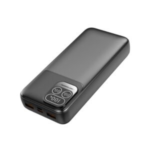 20000mAh Portable Charger, PD 20W 65W Fast Charging Power Bank with LED Display, Triple Output External Battery Pack Compatible with iPhone 15/14/13, Samsung Galaxy, iPad, MacBook, and More